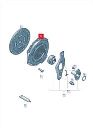 04C141025R Volkswagen Clutch Pressure Plate