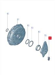 0AM141777B Volkswagen Spherical Pin