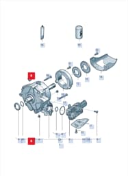 0B0525093 Audi Protective Cap