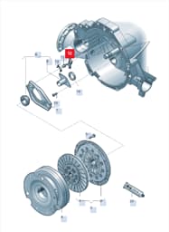 0B1141751 Audi Intermediate Part
