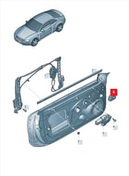 8K0959792H Audi Door Control Module