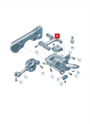 8K1419250C VAG Steering Column Fixing Bearing