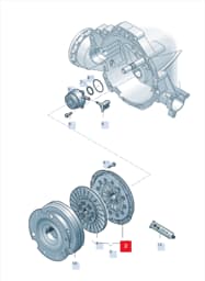 0CS141117B Audi Clutch Pressure Plate