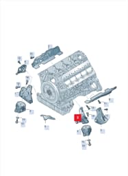 420199307H Audi Engine Support Bracket