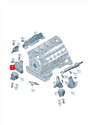 420199308G Audi Engine Support Bracket