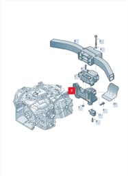 420399115E Audi Gearbox Support