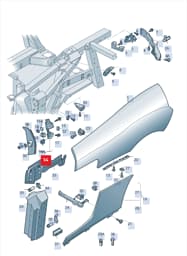 427810918A Audi Mounting Element