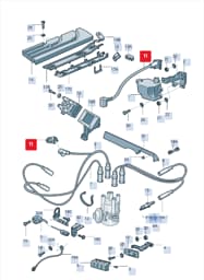 5X0905441A Volkswagen Ignition Cable