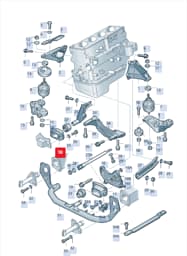 4B0199335L Volkswagen Stop Buffer