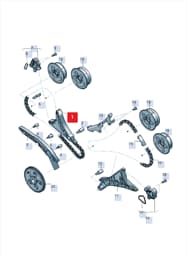 0P2109450F Audi Timing Chain Tensioner