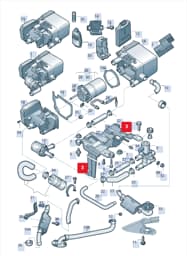4E0265584B Audi Mounting Bracket