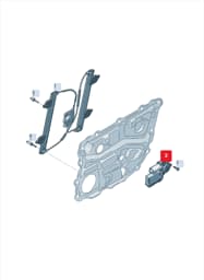 4E0959801D Audi Window Regulator Motor