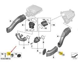13718645360 BMW Air Duct Bushing