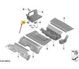 41007488078 BMW SCR Container Mount (Front)