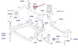 54613JD04A Nissan Stabilizer Bushing