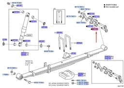 90385T0017 Toyota Bush