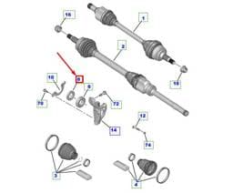 SU001A0965 Toyota Drive Shaft Bushing