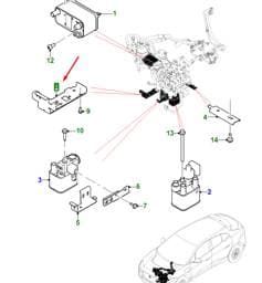 T4K1782 Jaguar Front Mount Bracket
