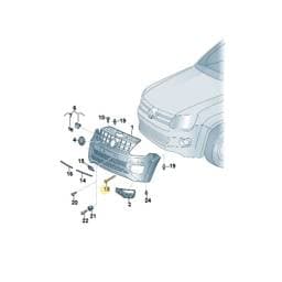 WHT006152 Volkswagen Hexagon Head Bolt