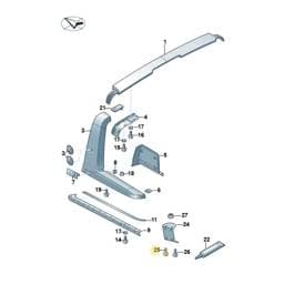 N91188302 Volkswagen Hexagon Socket Head Bolt