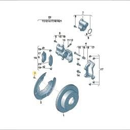 WHT010693 Volkswagen Bolt With Washer