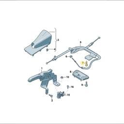 WHT010974 Volkswagen Bodywork Bolt