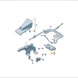WHT010866 Volkswagen Brake Lever Fastener