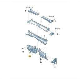 WHT010822 Volkswagen Bodywork Clip
