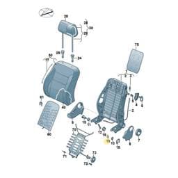 N90902001 Volkswagen Clip