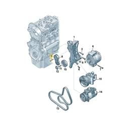 N91108501 Volkswagen Socket Head Bolt