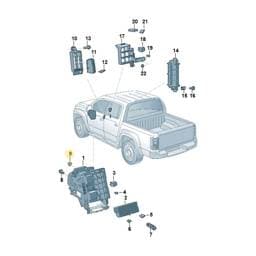 N01166516 Volkswagen Washer