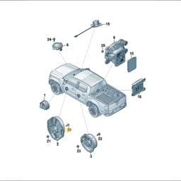 WHT010908 Volkswagen Hexagon Bolt