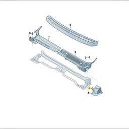 WHT011277 Volkswagen Spreader Rivet