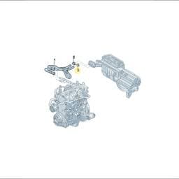 WHT011252 Volkswagen Spring Band Clamp