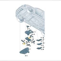 WHT010625 Volkswagen Clip