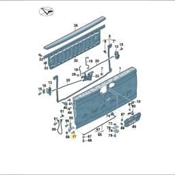 WHT010438 Volkswagen Hexagon Bolt