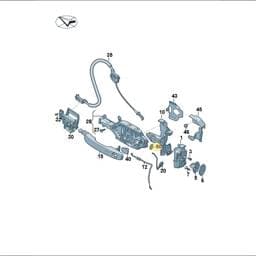 WHT010918 Volkswagen Door Lock Sealing Cap
