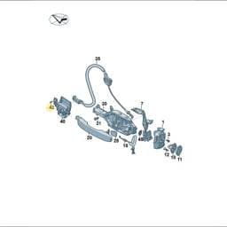 WHT010465 Volkswagen Panel Screw