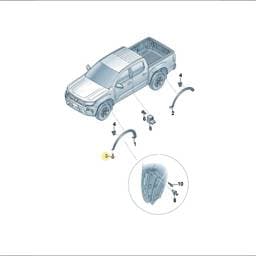 WHT011055 Volkswagen Wheel Housing Bolt
