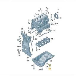 WHT011376 Volkswagen Oil Drain Plug