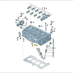 WHT010631 Volkswagen Sealing Plug
