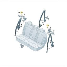 WHT010437 Volkswagen Pin