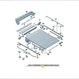 WHT010617 Volkswagen Luggage Compartment Bolt