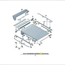 WHT010602 Volkswagen Luggage Compartment Nut