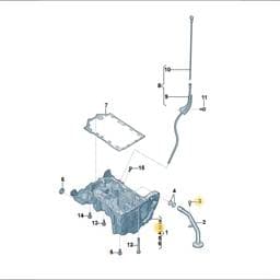 WHT010360 Volkswagen Pin