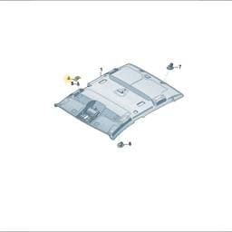 WHT010727 Volkswagen Headliner Speed Nut