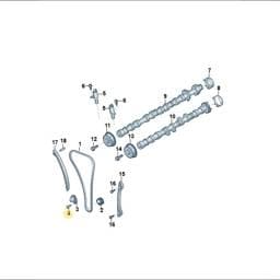 WHT010571 Volkswagen Pin