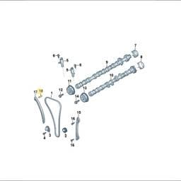 WHT010604 Volkswagen Camshaft Module Pin