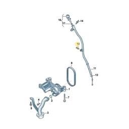 WHT006106 Volkswagen Spreader Rivet