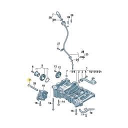 N0122942 Volkswagen Securing Ring